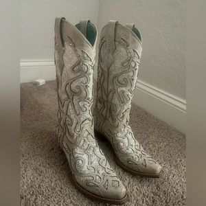 Corral Crystal & Glitter Inlay Boots
